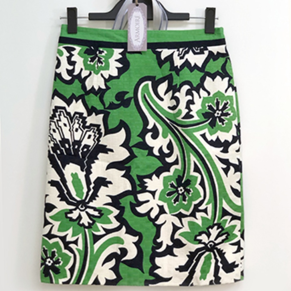 Milly of New York Eden Roc Floral Pencil Skirt